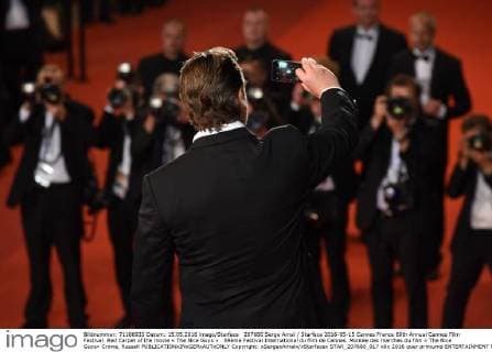 207680 Serge Arnal Starface 2016-05-15 Cannes France 69th Annual Cannes Film Festival. Red Carpet of the movie « The Nice Guys » . 69ème Festival International du film de Cannes. Montée des marches du film « The Nice Guys» Crowe, Russell  Copyright: xSergexArnalx xStarfacex STAR_207680_017