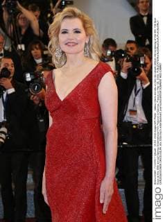 Geena Davis arrives on the red carpet before the screening of the film The Nice Guys at the 69th annual Cannes International Film Festival in Cannes, France on May 15, 2016.  CAN20160515928 DAVIDxSILPA