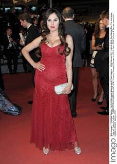 69th Cannes Film Festival 2016, Red Carpet film The nice guys . Pictured: Isabelle Adriani  AlbertoxTerenghi Cannes