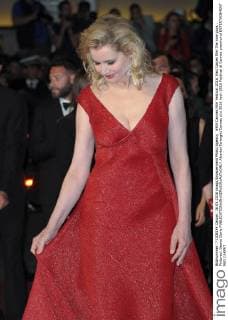 69th Cannes Film Festival 2016, Red Carpet film The nice guys . Pictured: Geena Davis  AlbertoxTerenghi Cannes