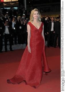 69th Cannes Film Festival 2016, Red Carpet film The nice guys . Pictured: Geena Davis  AlbertoxTerenghi Cannes