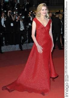 69th Cannes Film Festival 2016, Red Carpet film The nice guys . Pictured: Geena Davis  AlbertoxTerenghi Cannes