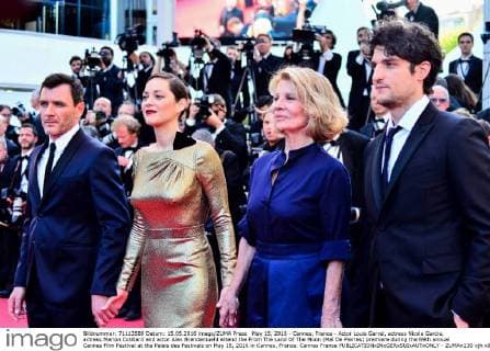 May 15, 2016 - Cannes, France - Actor Louis Garrel, actress Nicole Garcia, actress Marion Cotillard and actor Alex Brendemuehl attend the From The Land Of The Moon (Mal De Pierres) premiere during the 69th annual Cannes Film Festival at the Palais des Festivals on May 15, 2016 in Cannes, France. Cannes France  - ZUMAn230