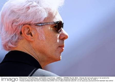 (160516) -- CANNES, May 16, 2016 -- Director Jim Jarmusch poses on red carpet while arriving for the screening of the film Paterson in competition at the 69th Cannes Film Festival in Cannes, France, May 16, 2016. ) FRANCE-CANNES-FILM FESTIVAL-PATERSON-RED CARPET JinxYu 