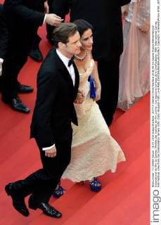 207714 Clément Prioli Starface 2016-05-16 Cannes France 69ème Festival International du film de Cannes. Montée des marches du film Loving , vue depuis la terrasse de la CineFondation. 69th International Cannes Film Festival. View from the CineFondation terrass Firth, Colin; Giuggioli-Firth, Livia  Copyright: xClémentxPriolix STAR_207714_027