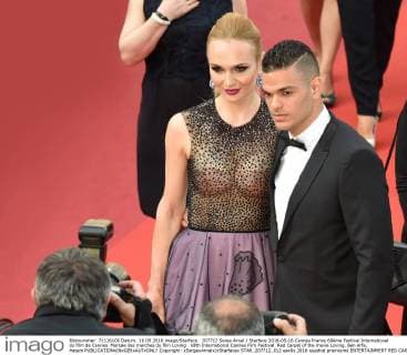 207712 Serge Arnal Starface 2016-05-16 Cannes France 69ème Festival International du film de Cannes. Montée des marches du film Loving . 69th International Cannes Film Festival. Red Carpet of the movie Loving. Ben Arfa, Hatem  Copyright: xSergexArnalx xStarfacex STAR_207712_012