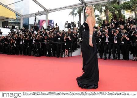 69th Cannes Film Festival 2016, Red Carpet film Loving . Pictured: Tony Garrn  AlbertoxTerenghi Cannes