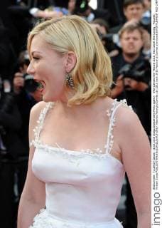 69th Cannes Film Festival 2016, Red Carpet film Loving . Pictured: Kirsten Dunst  AlbertoxTerenghi Cannes