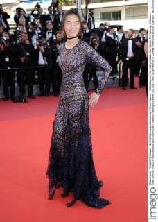 69th Cannes Film Festival 2016, Red Carpet film Loving . Pictured: Xiao Wen Ju  AlbertoxTerenghi Cannes