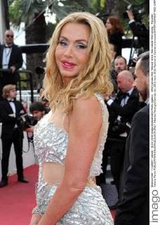 69th Cannes Film Festival 2016, Red Carpet film Loving . Pictured: Valeria Marini  AlbertoxTerenghi Cannes