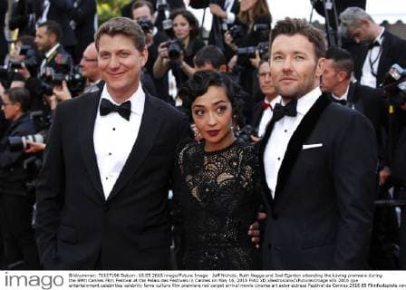 Jeff Nichols, Ruth Negga and Joel Egerton attending the Loving premiere during the 69th Cannes Film Festival at the Palais des Festivals in Cannes on May 16, 2016 Foto:xD.xBedrosianx xFuturexImage