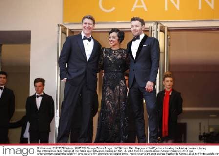 Jeff Nichols, Ruth Negga and Joel Egerton attending the Loving premiere during the 69th Cannes Film Festival at the Palais des Festivals in Cannes on May 16, 2016 Foto:xD.xBedrosianx xFuturexImage
