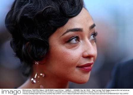 (160516) -- CANNES, May 16, 2016 -- Cast member Ruth Negga poses on the red carpet as she arrives for the screening of film Loving in competition at the 69th Cannes Film Festival in Cannes, France, May 16, 2016. ) FRANCE-CANNES-FILM FESTIVAL-LOVING-RED CARPET JinxYu 