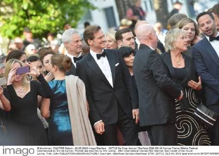 207713 De Rosa-Garcia Starface 2016-05-16 Cannes France 69ème Festival International du film de Cannes. Montée des marches du film Loving . 69th International Cannes Film Festival. Red Carpet of the movie Loving. Firth, Colin  Copyright: xDexRosa-Garciax xStarfacex STAR_207713_013