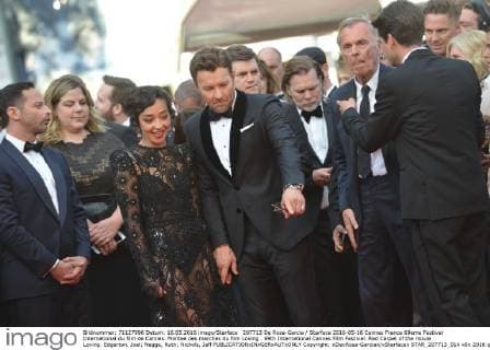 207713 De Rosa-Garcia Starface 2016-05-16 Cannes France 69eme Festival International du film de Cannes. Montee des marches du film Loving . 69th International Cannes Film Festival. Red Carpet of the movie Loving. Edgerton, Joel; Negga, Ruth; Nichols, Jeff  Copyright: xDexRosa-Garciax xStarfacex STAR_207713_014