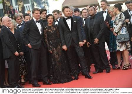 207713 De Rosa-Garcia Starface 2016-05-16 Cannes France 69eme Festival International du film de Cannes. Montee des marches du film Loving . 69th International Cannes Film Festival. Red Carpet of the movie Loving. Edgerton, Joel; Negga, Ruth; Nichols, Jeff  Copyright: xDexRosa-Garciax xStarfacex STAR_207713_020