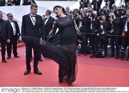 207713 De Rosa-Garcia Starface 2016-05-16 Cannes France 69ème Festival International du film de Cannes. Montée des marches du film Loving . 69th International Cannes Film Festival. 69th International Cannes Film Festival. Red Carpet of the movie Loving de Palma, Rossy  Copyright: xDexRosa-Garciax xStarfacex STAR_207713_120