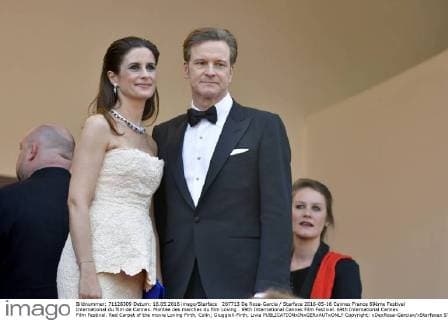 207713 De Rosa-Garcia Starface 2016-05-16 Cannes France 69ème Festival International du film de Cannes. Montée des marches du film Loving . 69th International Cannes Film Festival. 69th International Cannes Film Festival. Red Carpet of the movie Loving Firth, Colin; Giuggioli-Firth, Livia  Copyright: xDexRosa-Garciax xStarfacex STAR_207713_237