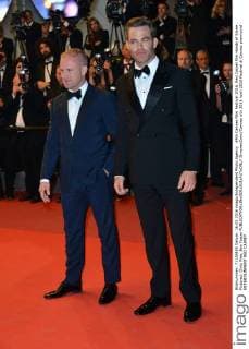 69th Cannes Film Festival 2016, Red Carpet film Hands of Stone . Pictured: Chris Pine, Ben Foster  SimonexComi Cannes