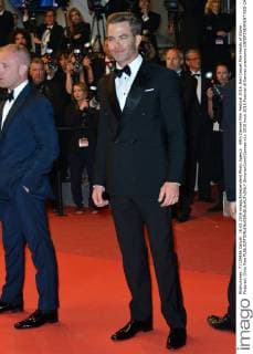 69th Cannes Film Festival 2016, Red Carpet film Hands of Stone . Pictured: Chris Pine  SimonexComi Cannes