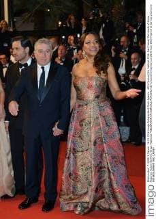 69th Cannes Film Festival 2016, Red Carpet film Hands of Stone . Pictured: Robert De Niro, Grace Hightowe  SimonexComi Cannes