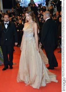 69th Cannes Film Festival 2016, Red Carpet film Hands of Stone . Pictured: Ana De Armas  SimonexComi Cannes