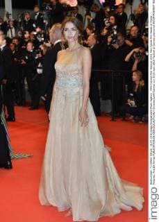 69th Cannes Film Festival 2016, Red Carpet film Hands of Stone . Pictured: Ana De Armas  SimonexComi Cannes