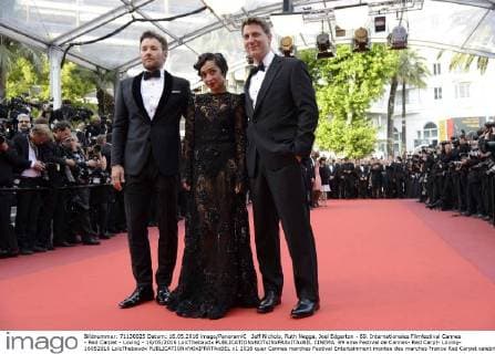 Jeff Nichols, Ruth Negga, Joel Edgerton - 69. Internationales Filmfestival Cannes - Red Carpet - Loving - 16 05 2016 LoicThebaudx 
