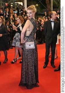 Gaia Weiss arrives on the red carpet before the screening of the film Hands of Stone during the 69th annual Cannes International Film Festival in Cannes, France on May 16, 2016.  CAN20160516825 DAVIDxSILPA
