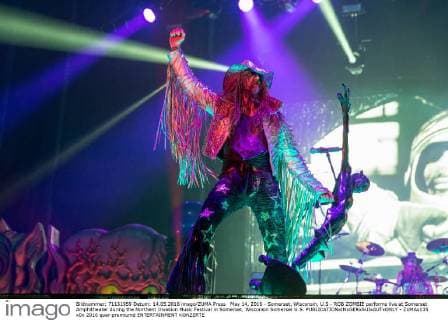May 14, 2016 - Somerset, Wisconsin, U.S - ROB ZOMBIE performs live at Somerset Amphitheater during the Northern Invasion Music Festival in Somerset, Wisconsin Somerset U.S. - ZUMAs135