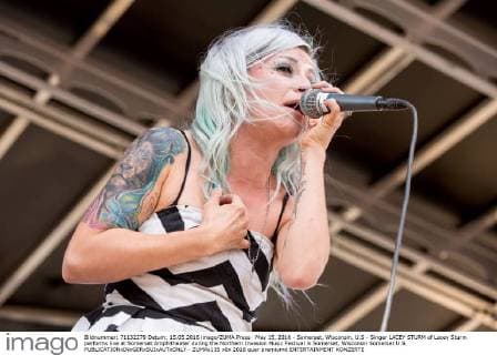 May 15, 2016 - Somerset, Wisconsin, U.S - Singer LACEY STURM of Lacey Sturm performs live at Somerset Amphitheater during the Northern Invasion Music Festival in Somerset, Wisconsin Somerset U.S. - ZUMAs135