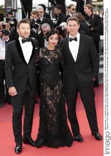 Cannes 16-05-2016 69th cannes film festival red carpet in the picture Joel Edgerton, Ruth Negga and Jeff Nichols  IPPxFernandaxBareggi 0