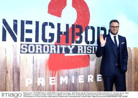 Seth Rogen bei der Premiere des Kinofilms Neighbors 2: Sorority Rising Bad Neighbors 2 im Regency Village Theatre. Los Angeles, 16.05.2016 Foto:xD.xBedrosianx xFuturexImage