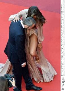 Themen der Woche Bilder des Tages 207768 Clément Prioli Starface 2016-05-17 Cannes France 69ème Festival International du Film de Cannes. Montée des marches du film Julieta , vue depuis la terrasse CinéFondation. 69th International Cannes Film Festival, view from CineFondation Terrass Goulart, Izabel  Copyright: xClémentxPriolix STAR_207768_015