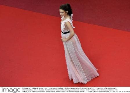 207768 Clément Prioli Starface 2016-05-17 Cannes France 69ème Festival International du Film de Cannes. Montée des marches du film Julieta , vue depuis la terrasse CinéFondation. 69th International Cannes Film Festival, view from CineFondation Terrass Palvin, Barbara  Copyright: xClémentxPriolix STAR_207768_021
