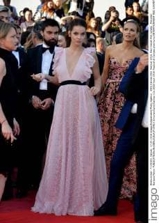 69th Cannes Film Festival 2016, Red Carpet film Julieta . Pictured: Barbara Palvin  SimonexComi Cannes