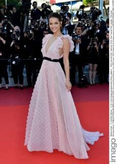 69th Cannes Film Festival 2016, Red Carpet film Julieta . Pictured: Barbara Palvin  SimonexComi Cannes