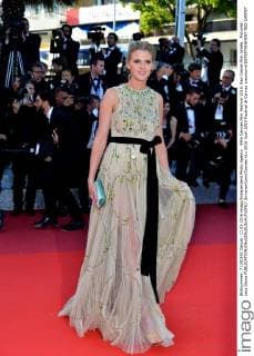 69th Cannes Film Festival 2016, Red Carpet film Julieta . Pictured: Lara Stone  SimonexComi Cannes