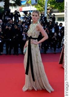 69th Cannes Film Festival 2016, Red Carpet film Julieta . Pictured: Lara Stone  SimonexComi Cannes