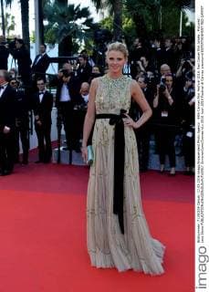 69th Cannes Film Festival 2016, Red Carpet film Julieta . Pictured: Lara Stone  SimonexComi Cannes