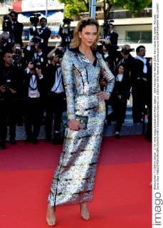 69th Cannes Film Festival 2016, Red Carpet film Julieta . Pictured: Karlie Kloss  SimonexComi Cannes
