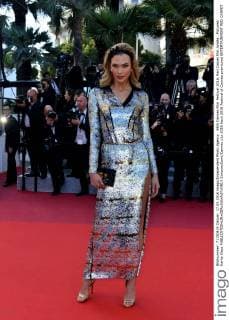 69th Cannes Film Festival 2016, Red Carpet film Julieta . Pictured: Karlie Kloss  SimonexComi Cannes