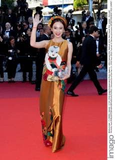 69th Cannes Film Festival 2016, Red Carpet film Julieta . Pictured: Michelle Yeoh  SimonexComi Cannes