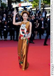 69th Cannes Film Festival 2016, Red Carpet film Julieta . Pictured: Michelle Yeoh  SimonexComi Cannes