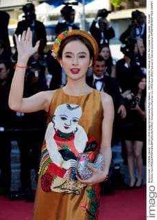 69th Cannes Film Festival 2016, Red Carpet film Julieta . Pictured: Michelle Yeoh  SimonexComi Cannes