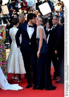69th Cannes Film Festival 2016, Red Carpet film Julieta . Pictured: Daniel Grao, Michelle Jenner  SimonexComi Cannes