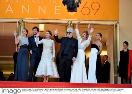 69th Cannes Film Festival 2016, Red Carpet film Julieta . Pictured:  SimonexComi Cannes