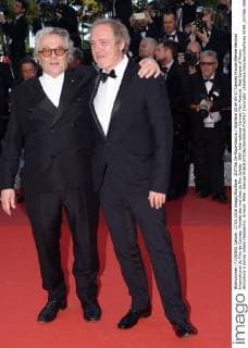 207766 De Rosa-Garcia Starface 2016-05-17 Cannes France 69ème Festival International du Film de Cannes. Montée des marches du film Julieta . 69th International Cannes Film Festival. Red Carpet of Pedro Almodovar s movie Julieta Desplechin, Arnaud; Miller, George  Copyright: xDexRosa-Garciax xStarfacex STAR_207766_086