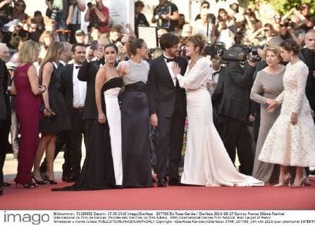 207766 De Rosa-Garcia Starface 2016-05-17 Cannes France 69ème Festival International du Film de Cannes. Montée des marches du film Julieta . 69th International Cannes Film Festival. Red Carpet of Pedro Almodovar s movie Julieta  Copyright: xDexRosa-Garciax xStarfacex STAR_207766_184