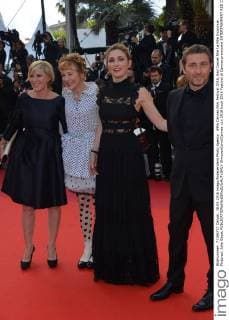 69th Cannes Film Festival 2016, Red Carpet film La Fille Inconnue . Pictured: Julie Gayet  SimonexComi Cannes